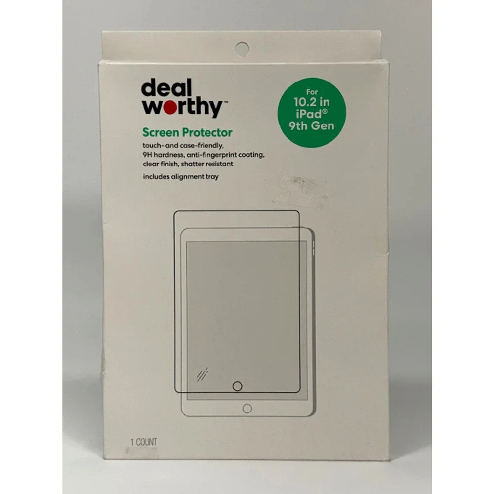 DEAL WORTHY SCREEN PROTECTOR IPAD 9TH GEN 10.2in
